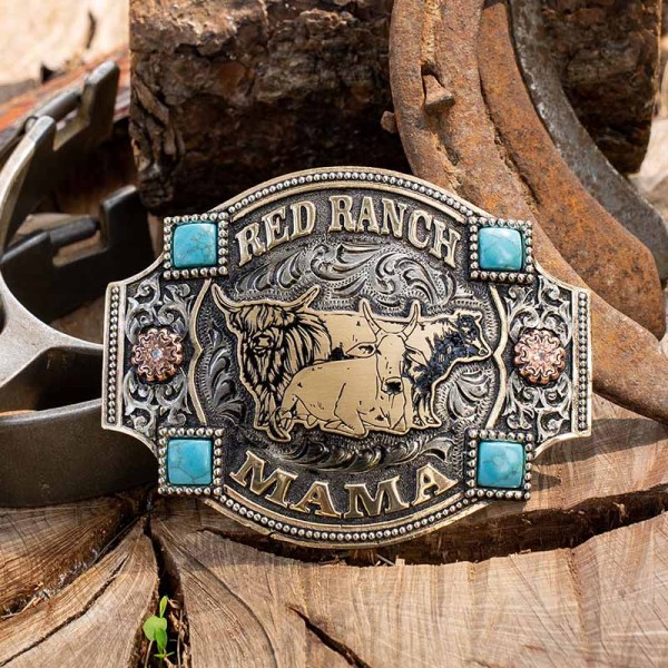 Muskogee Belt Buckle